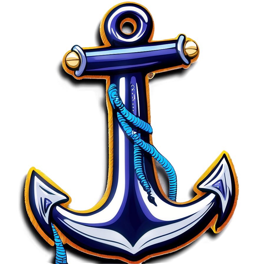 Navy Anchor Tattoo Style Png Qix42