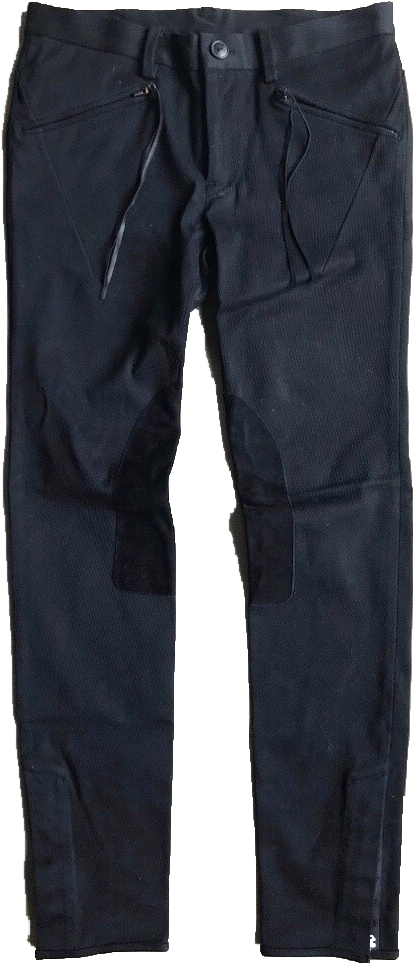 Navy Blue Casual Pants