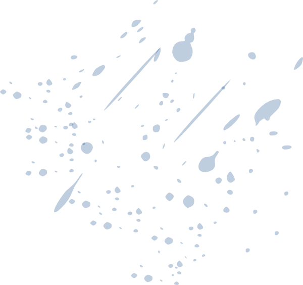 Navy Blue Paint Splatter Pattern