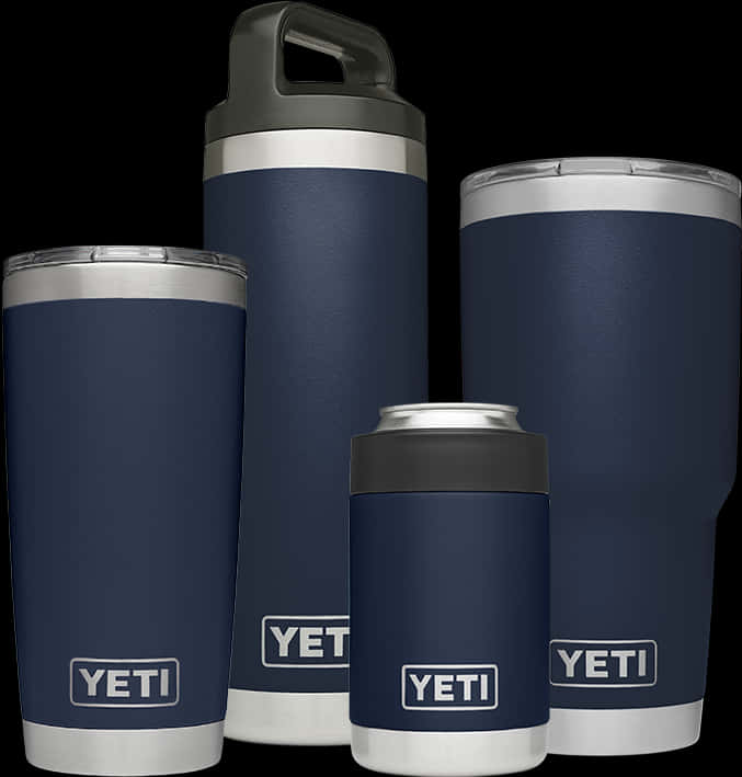 Navy Blue Yeti Drinkware Collection