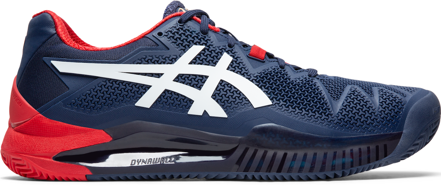 Navy Red Running Shoe