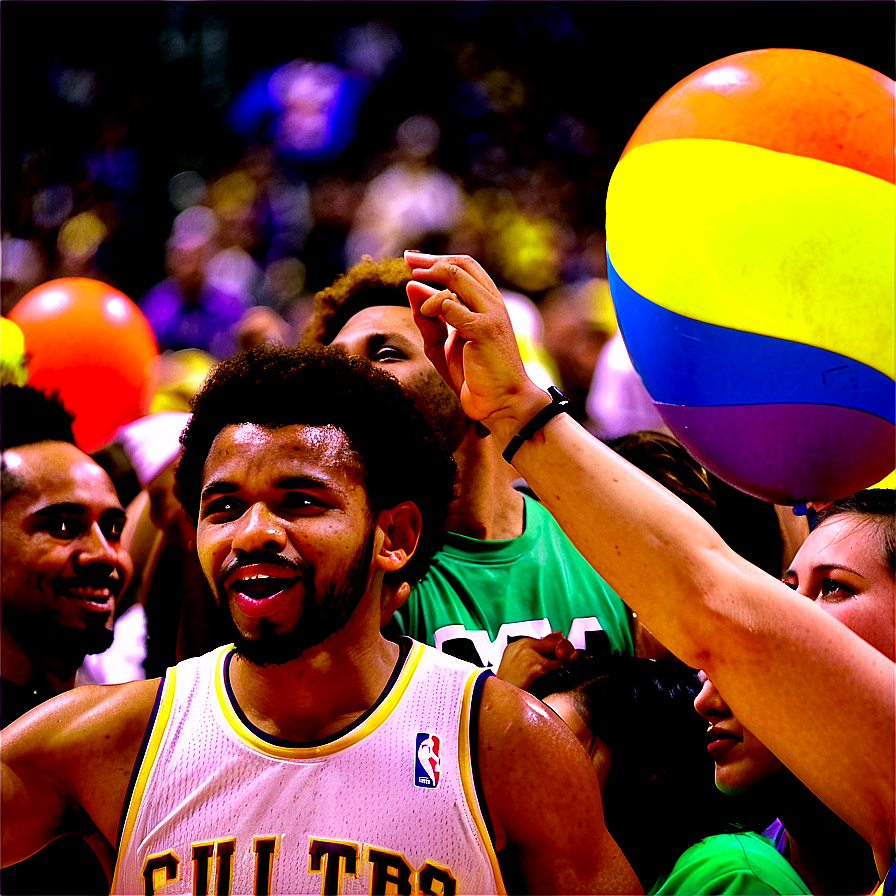 Nba Fans Celebrating Png Ggl