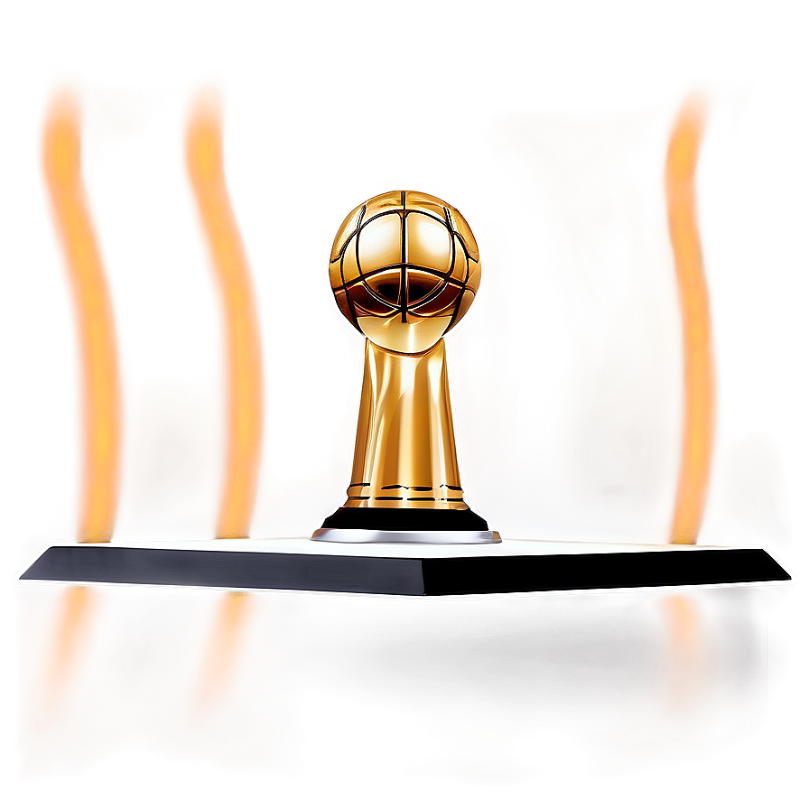 Nba Finals Trophy On Court Png Jtr80