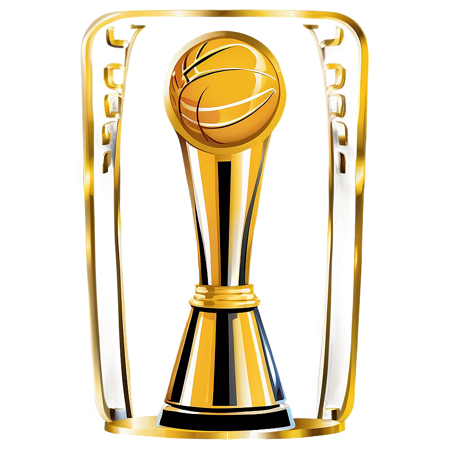 Nba Finals Trophy Vector Png Ikc70