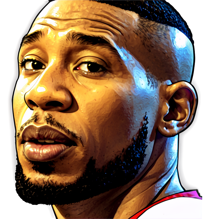 Nba Players In Comic Style Png 06252024