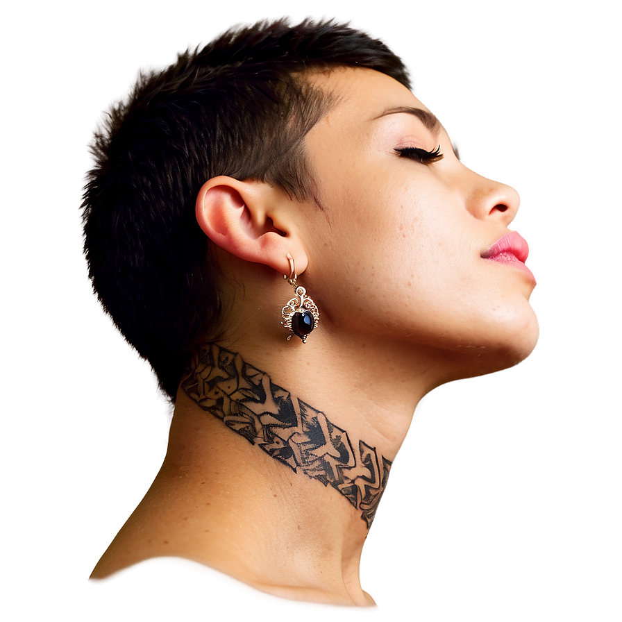 Neck Tattoo Design Ideas Png Yfb