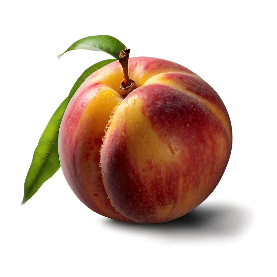 Nectarine Close-up Png 06252024