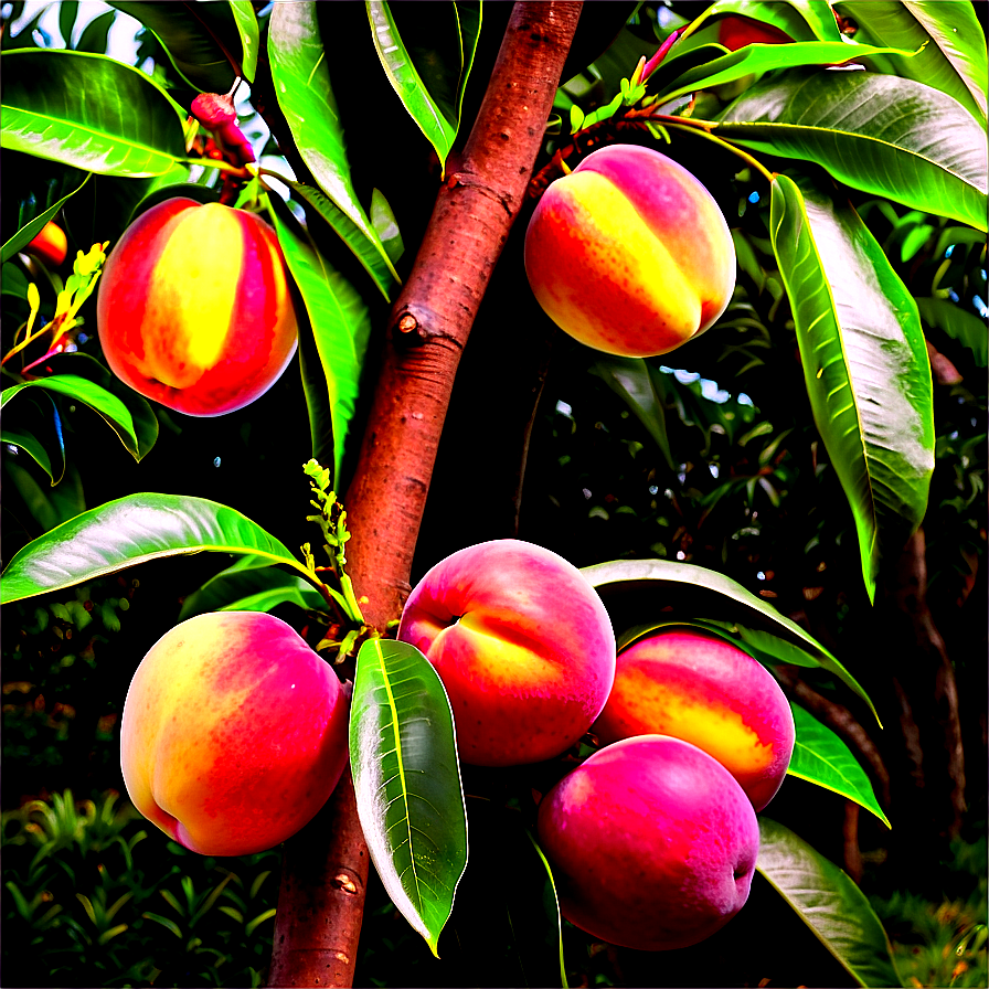 Nectarine Orchard Png Nlv