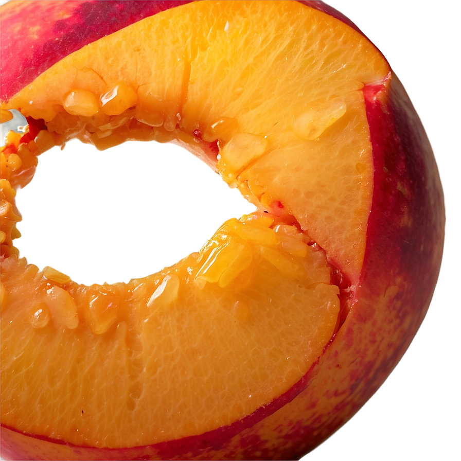 Nectarine Piece Png Wya