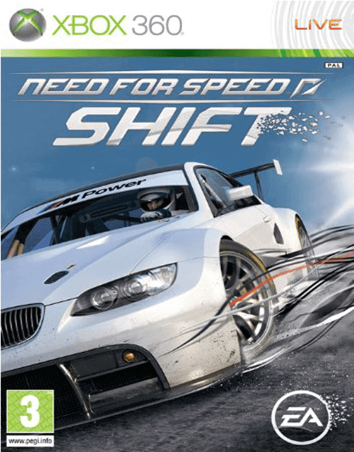 Needfor Speed Shift Xbox360 Cover Art