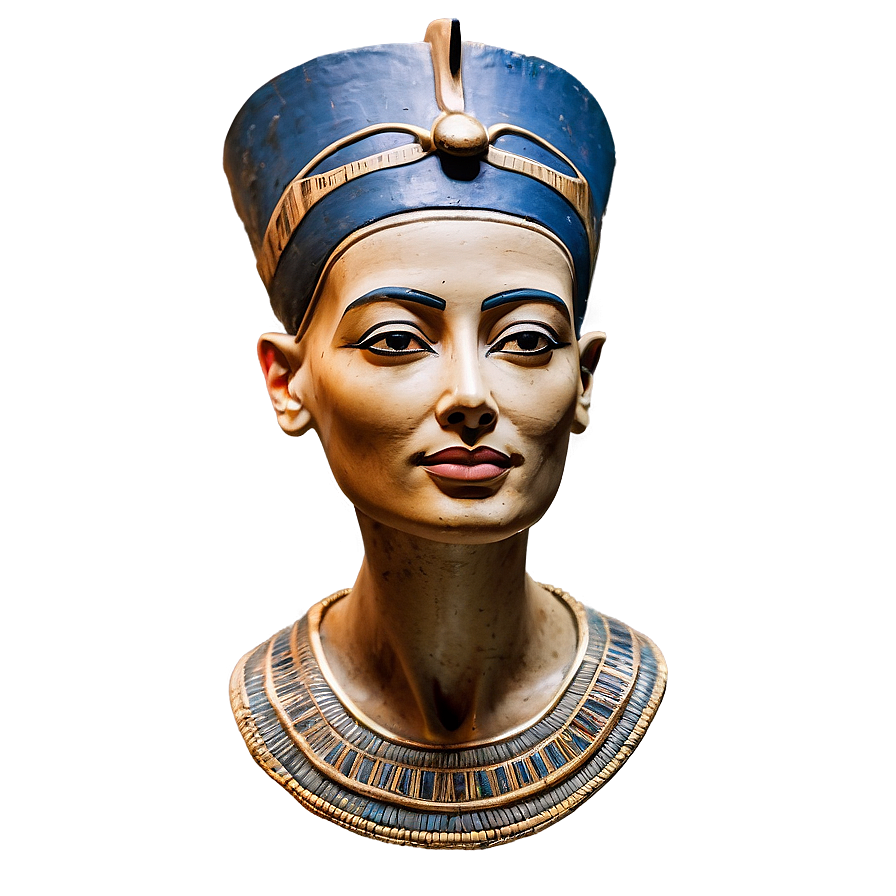 Nefertiti Bust Egypt Png 06232024