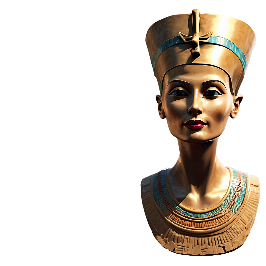 Nefertiti Bust Egypt Png Vkk