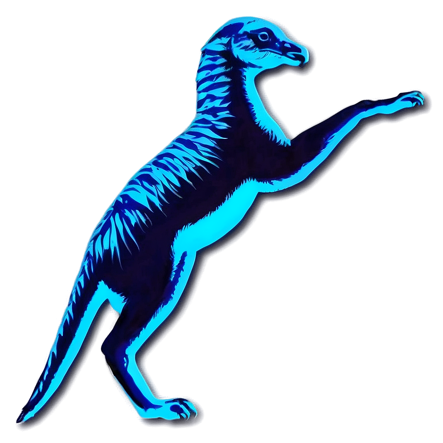 Neon Animal Silhouettes Png Uds24