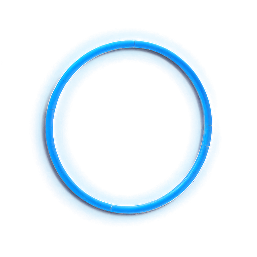 Neon Blue Circle Png Ejo71