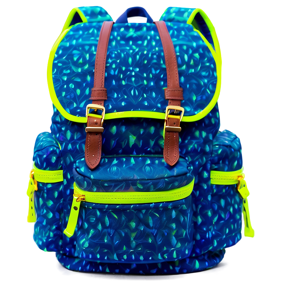 Neon Bookbag Png Bfy87