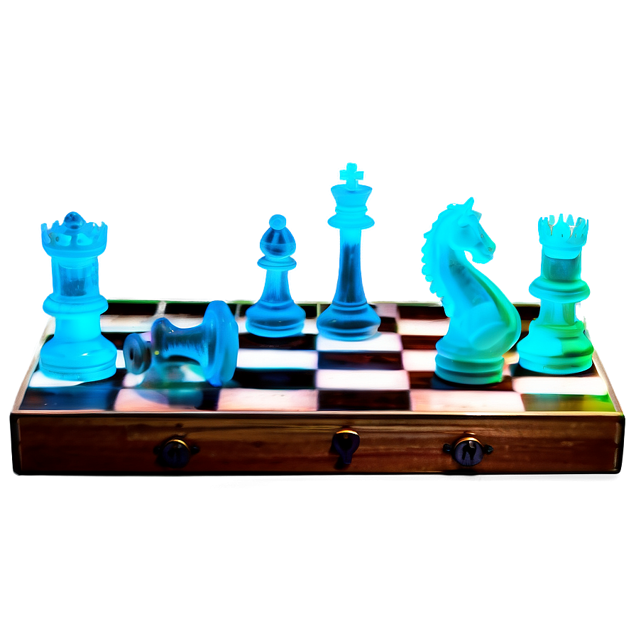 Neon Chess Pieces Png 78