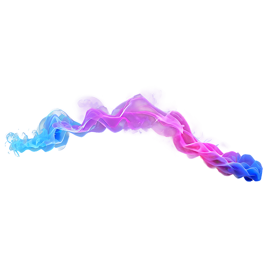 Neon Color Smoke Wave Png 74