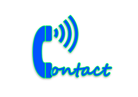 Neon Contact Icon