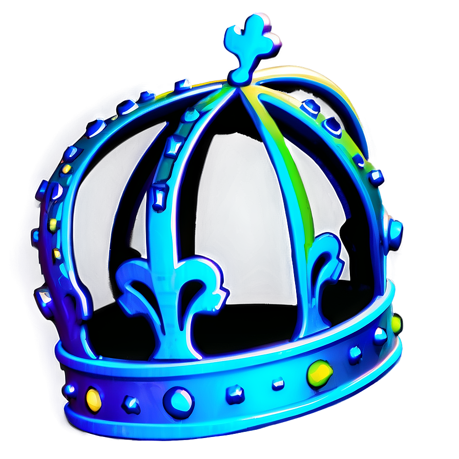 Neon Crown Icon Png 69