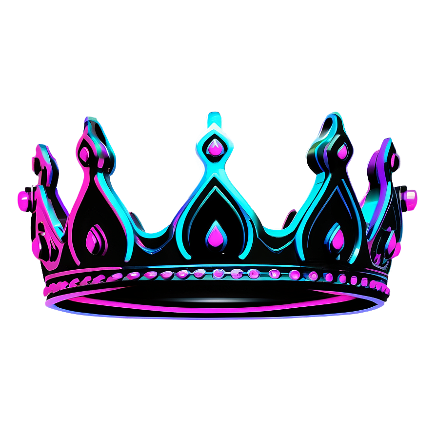 Neon Crown Outline Png 22