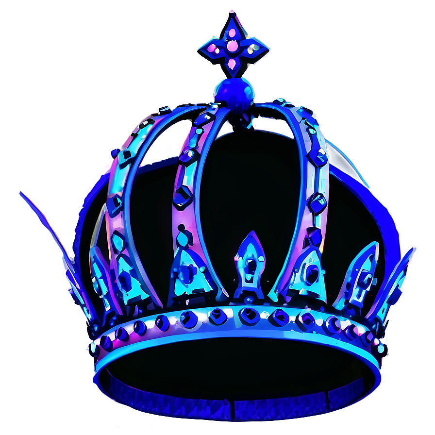 Neon Crown Template Png Gqf77