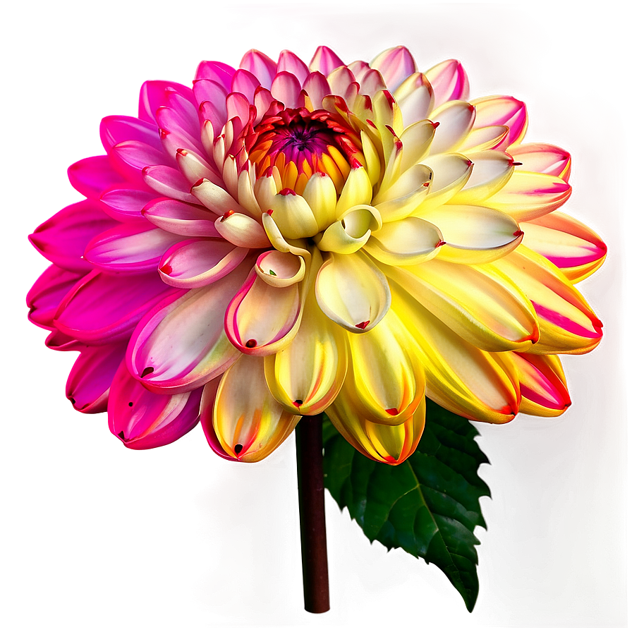 Neon Dahlia Glow Png 06112024