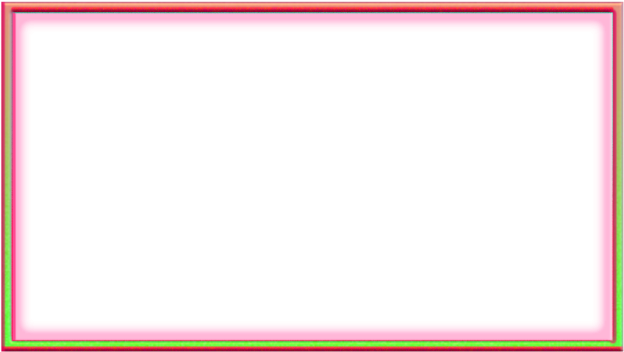 Neon Edged Webcam Overlay Frame