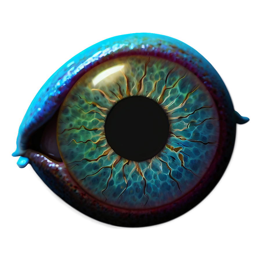 Neon Eyeball Png Oyd