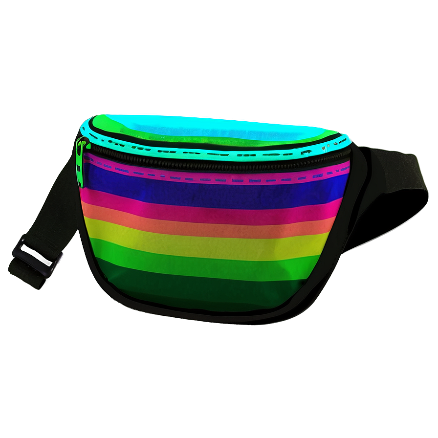 Neon Fanny Pack Png Ndt43