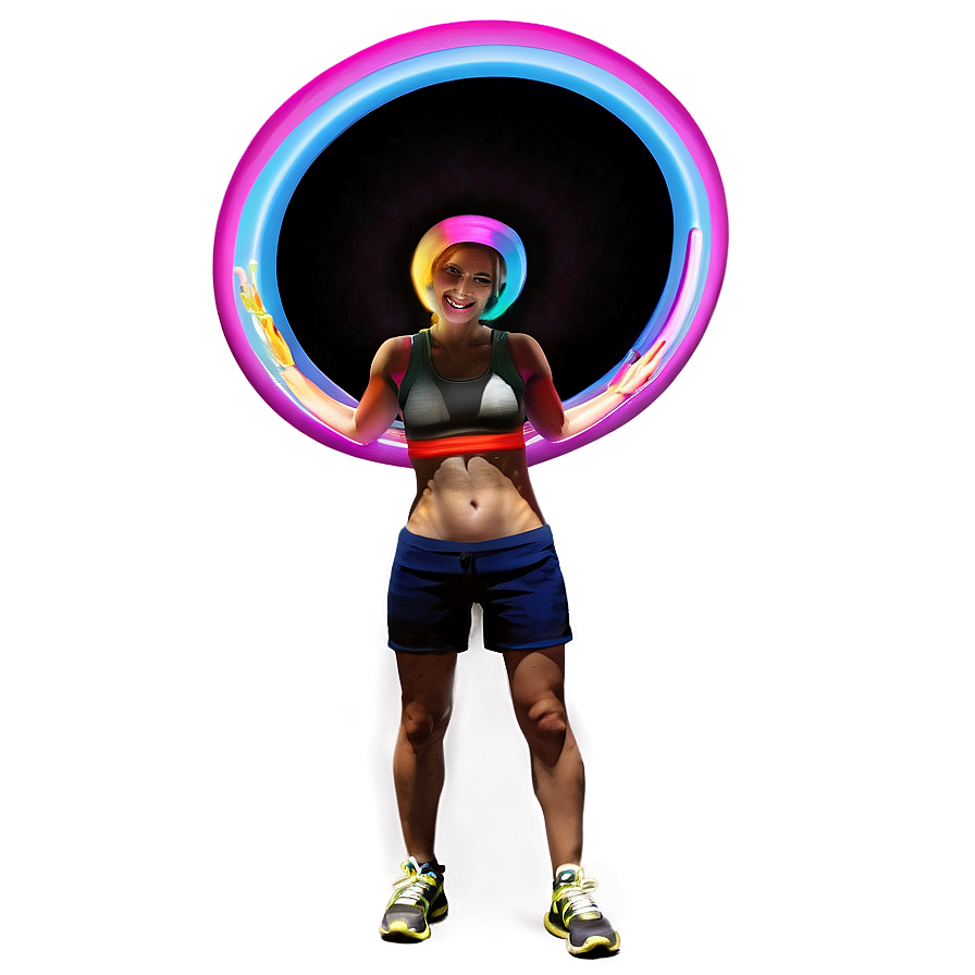 Neon Frisbee Png Ndj22