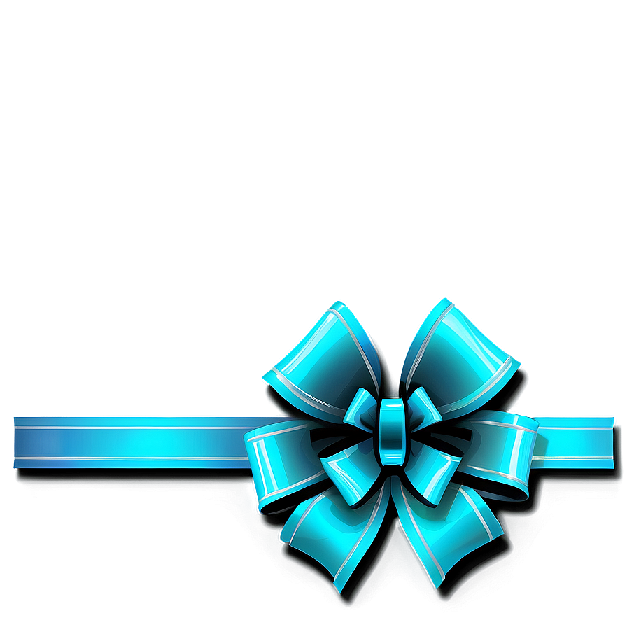 Neon Gift Bow Png Mqo