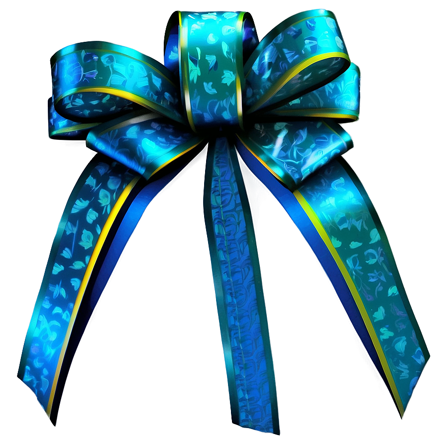 Neon Gift Bow Png Oii