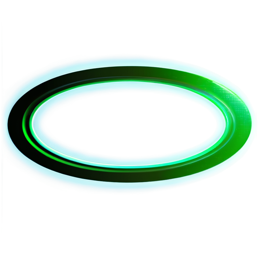 Neon Green Circle Png 05252024