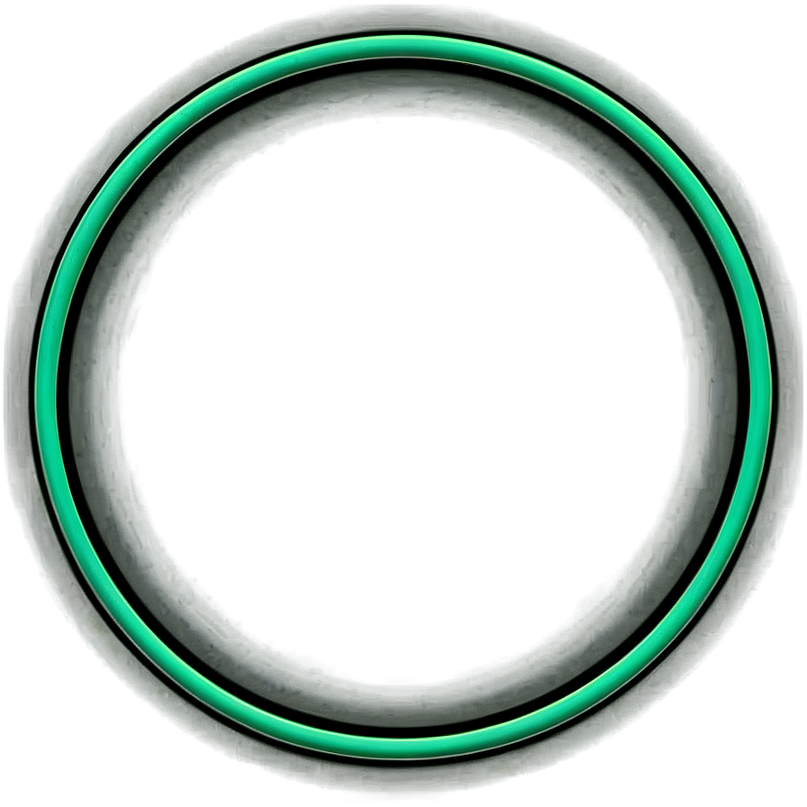 Neon Green Circle Png 05252024