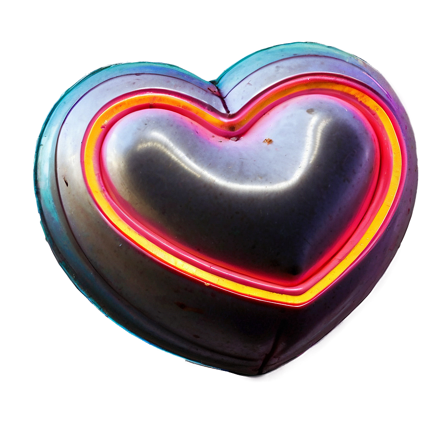 Neon Heart Png 06122024