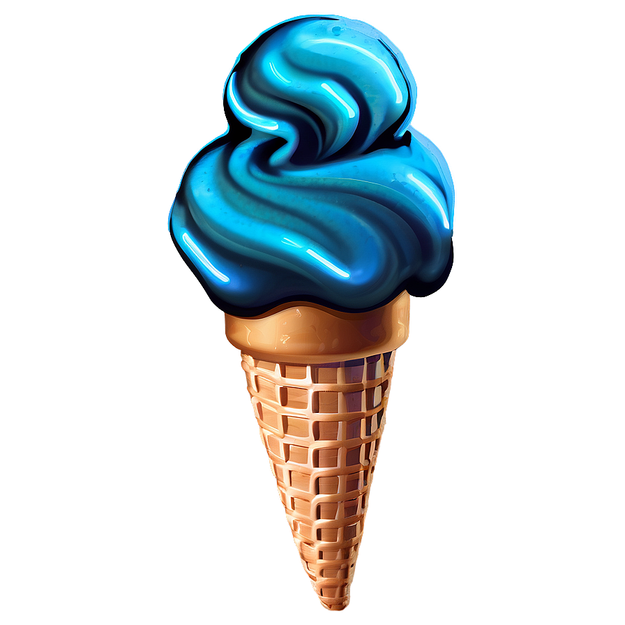 Neon Ice Cream Cone Png 76