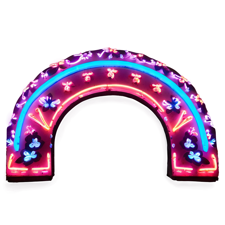 Neon Light Arch Png 75