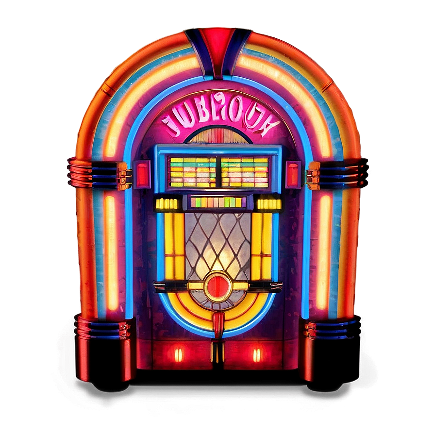 Neon Light Jukebox Png Jqc