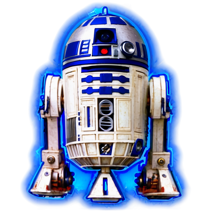 Neon Light R2d2 Image Png 05242024