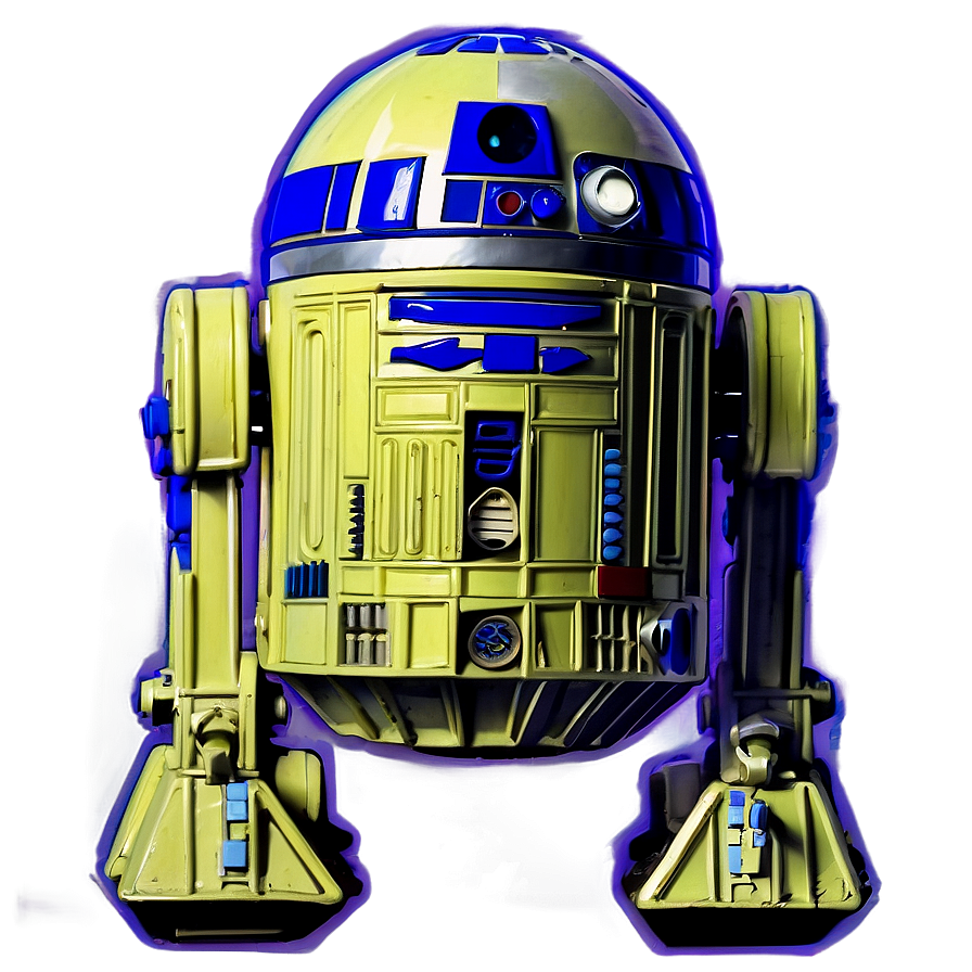 Neon Light R2d2 Image Png Tsu