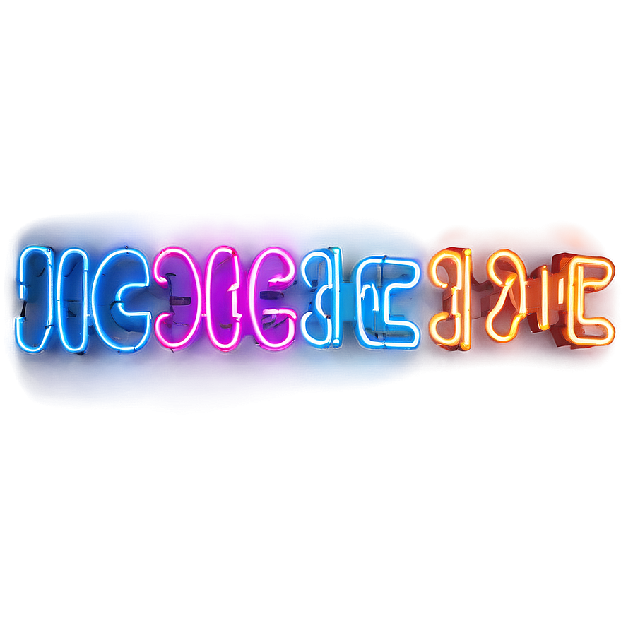 Neon Light Sign Png 52