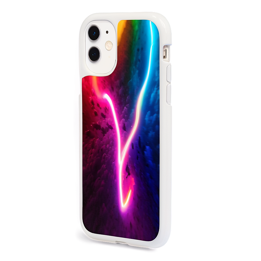 Neon Lights Phone Case Png Amg11