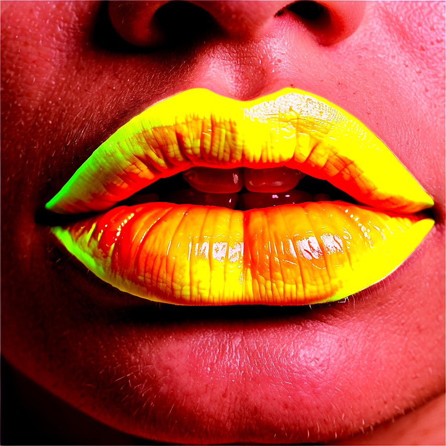 Neon Lip Png Taf6