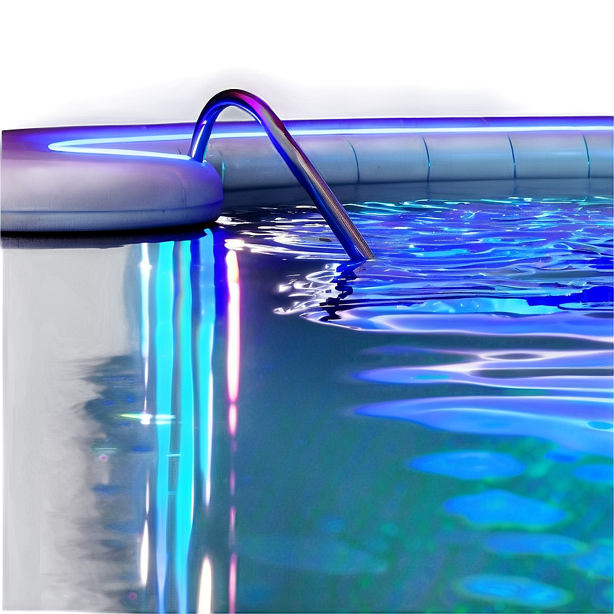 Neon Lit Swimming Pool Png Yyv4