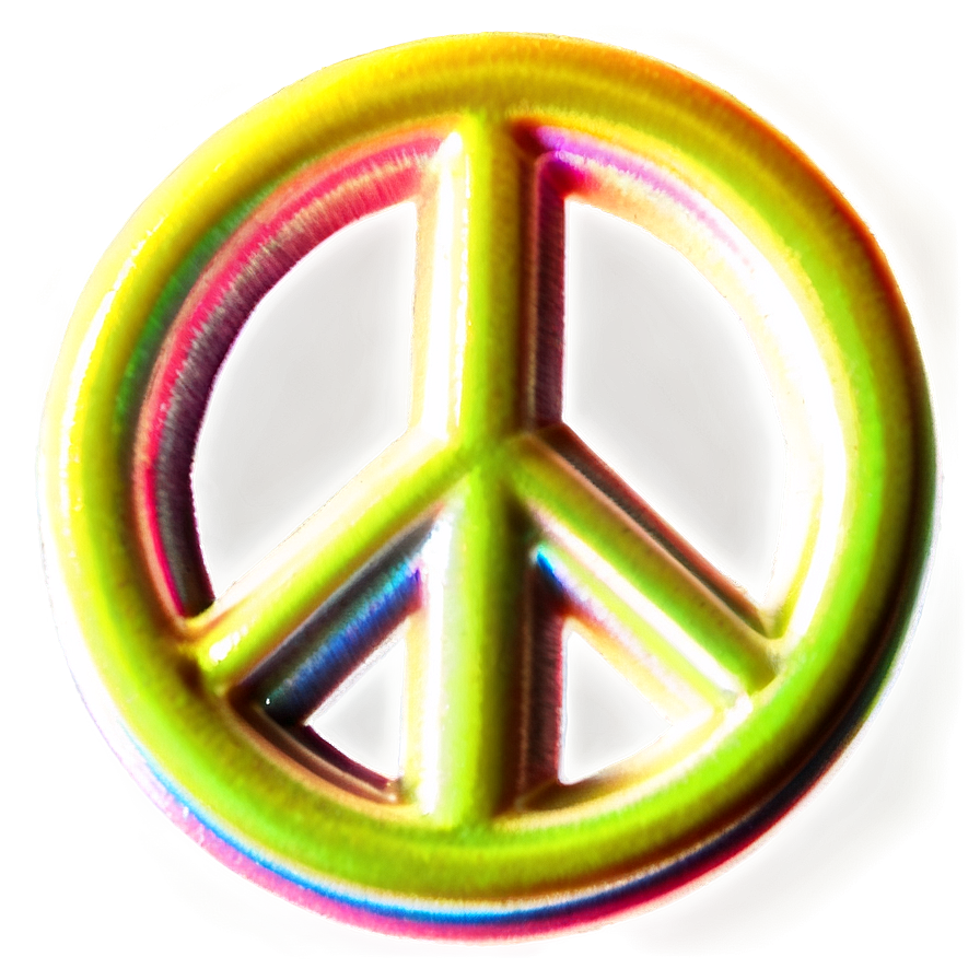 Neon Peace Sign Png Xkt