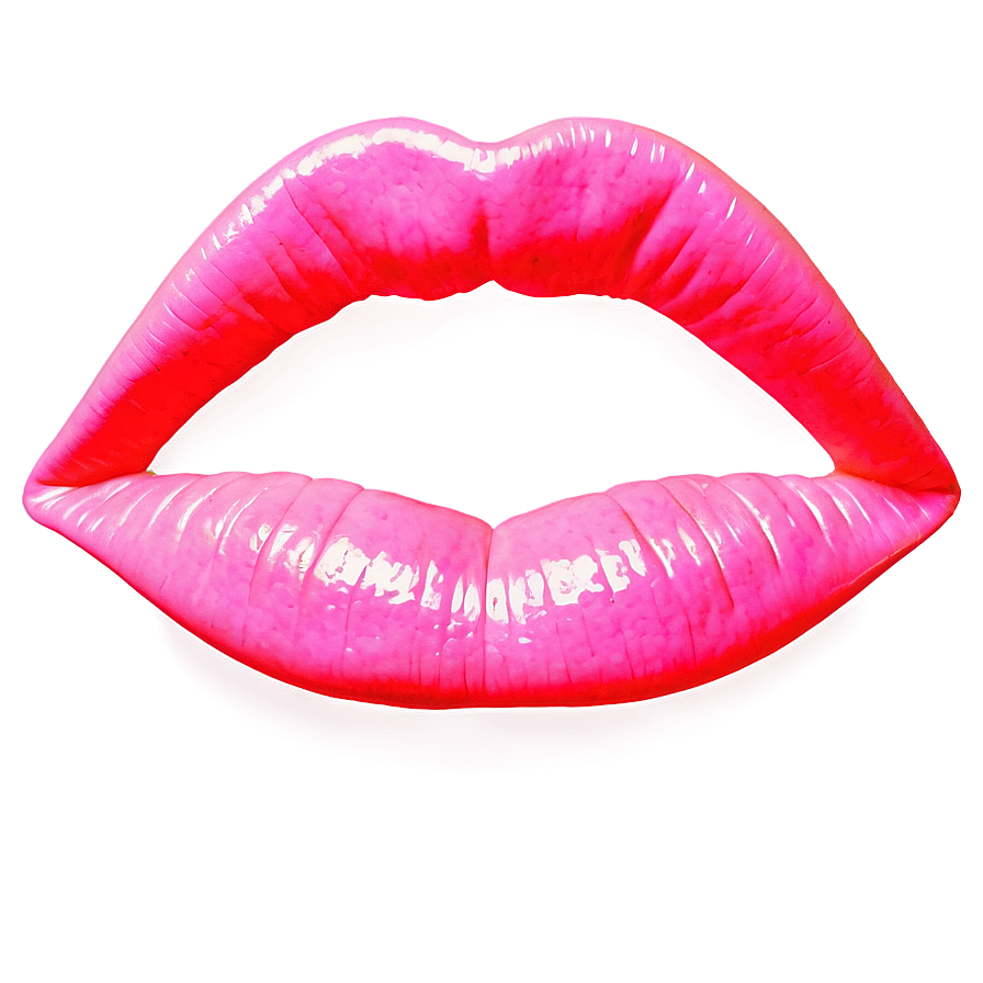 Neon Pink Lips Png 89