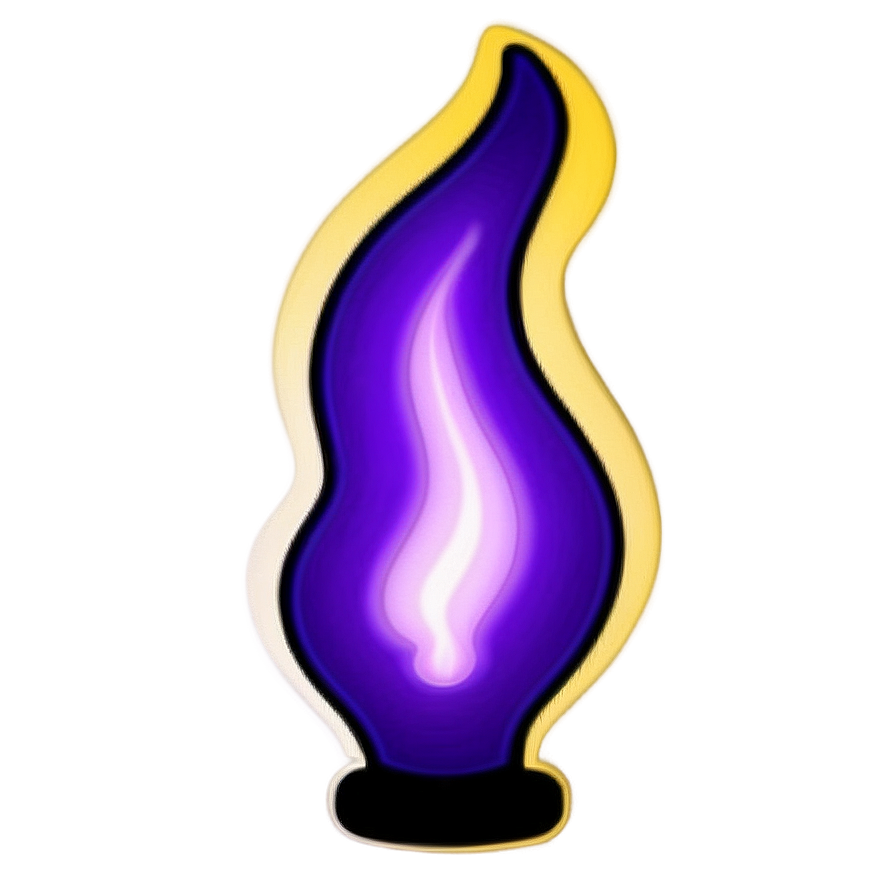 Neon Purple Flame Png Dwp