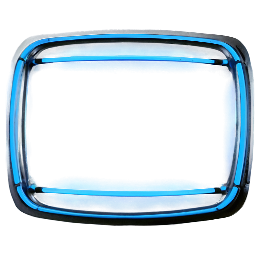 Neon Rectangle Accent Png Ldq47