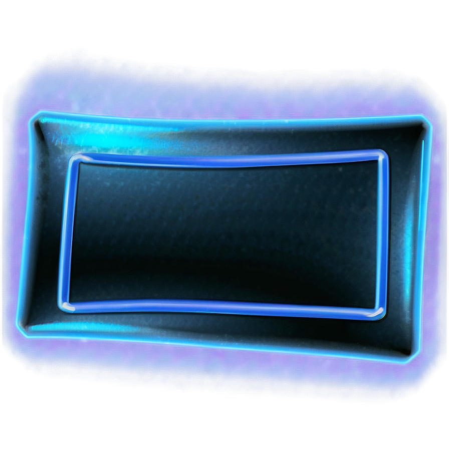 Neon Rectangle Effect Png Obh