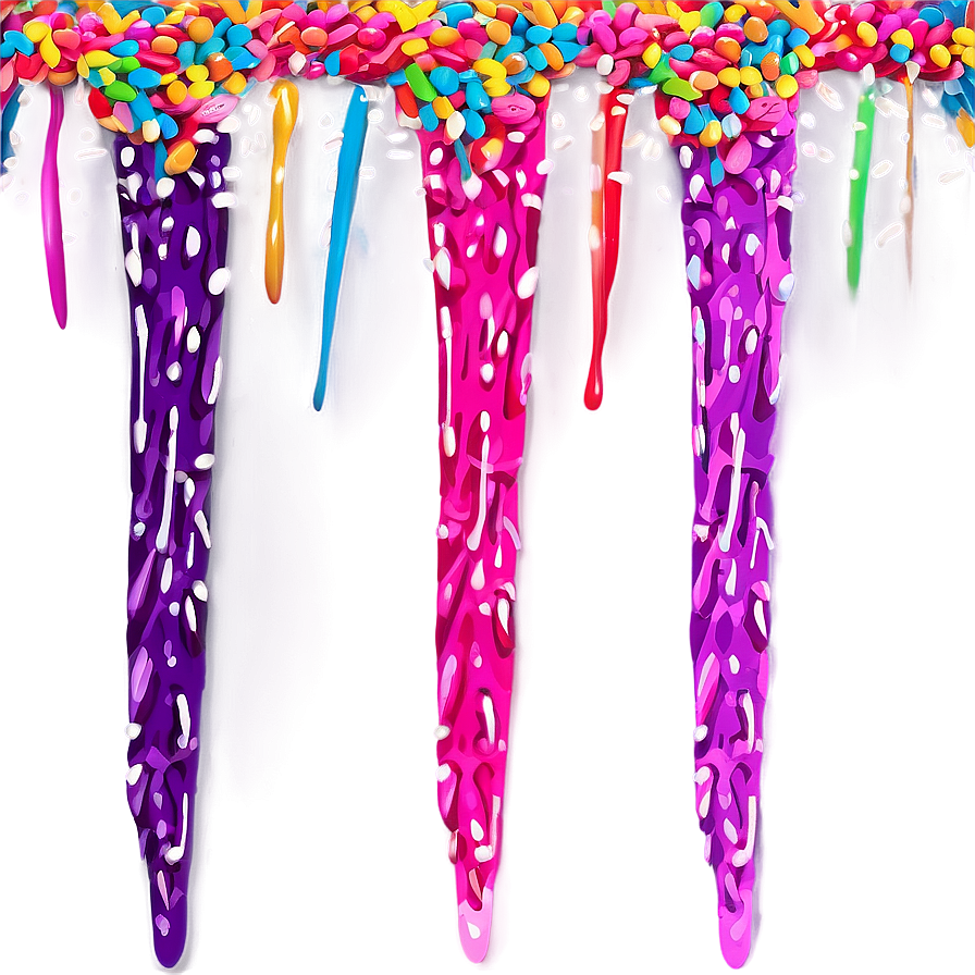 Neon Sprinkles Png 12